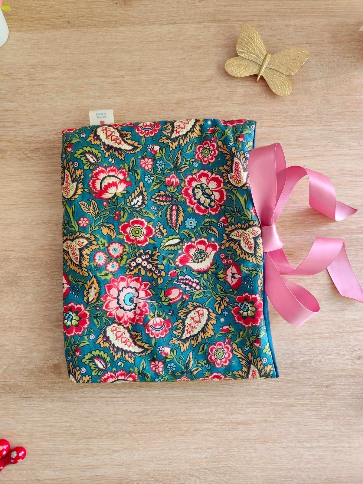 Des mots dans du velours pochettes livres france artisanat Jardin Luxuriant