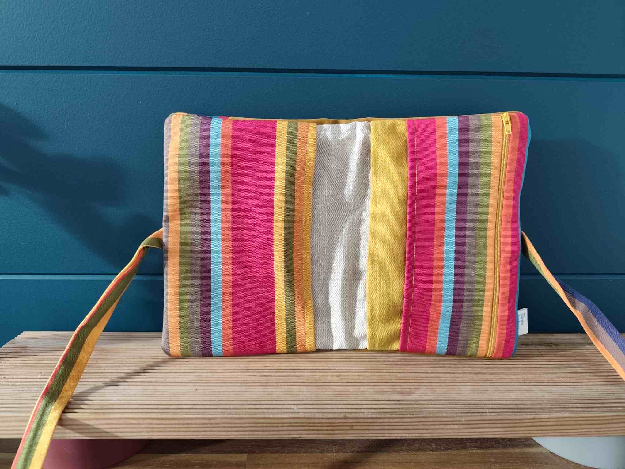 Pochette Livre Trio MOts dans du Velours, protege livre carnet trousse velours chic