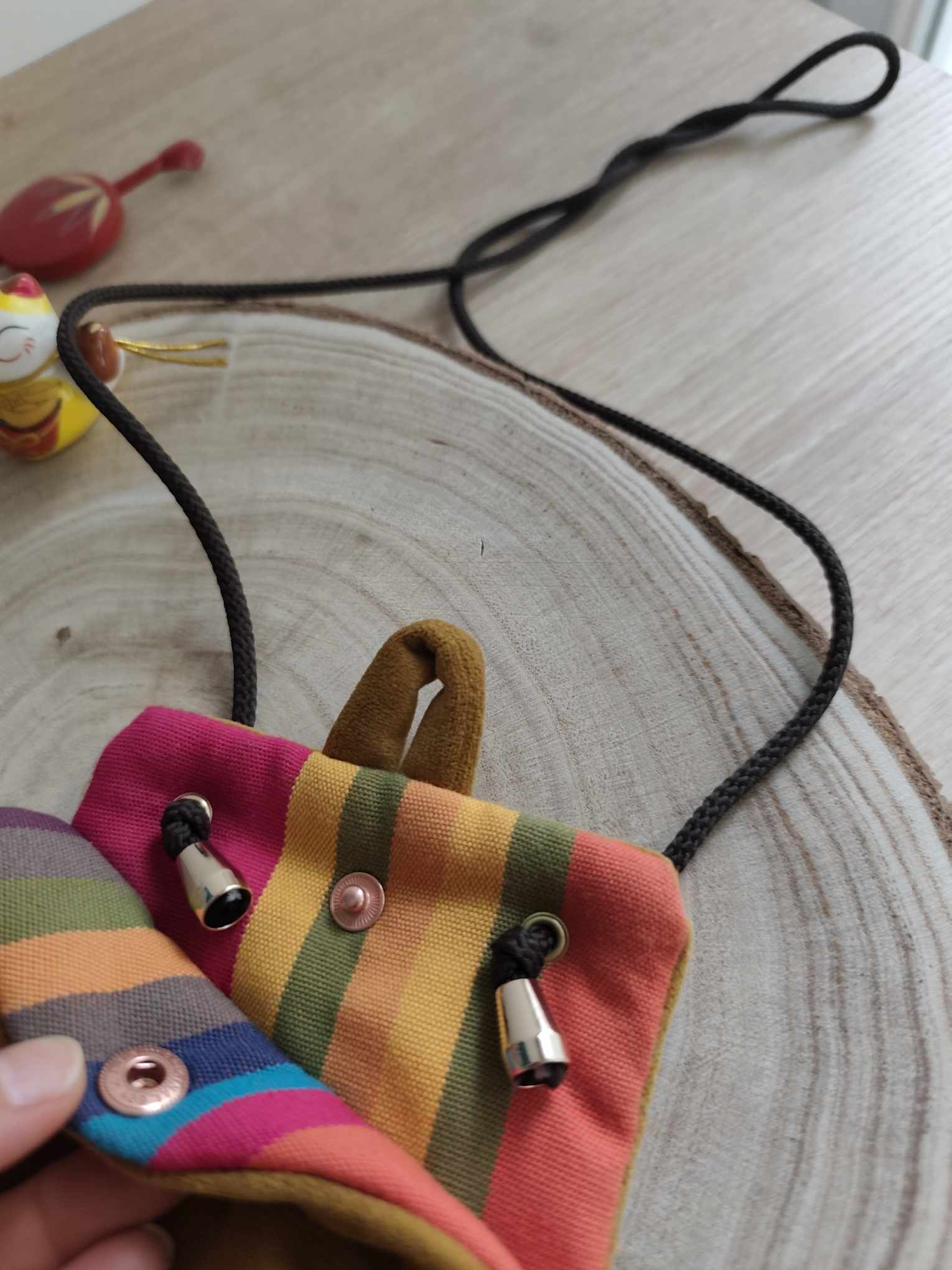 Etui à lunettes - Collection "Caramel doré"
